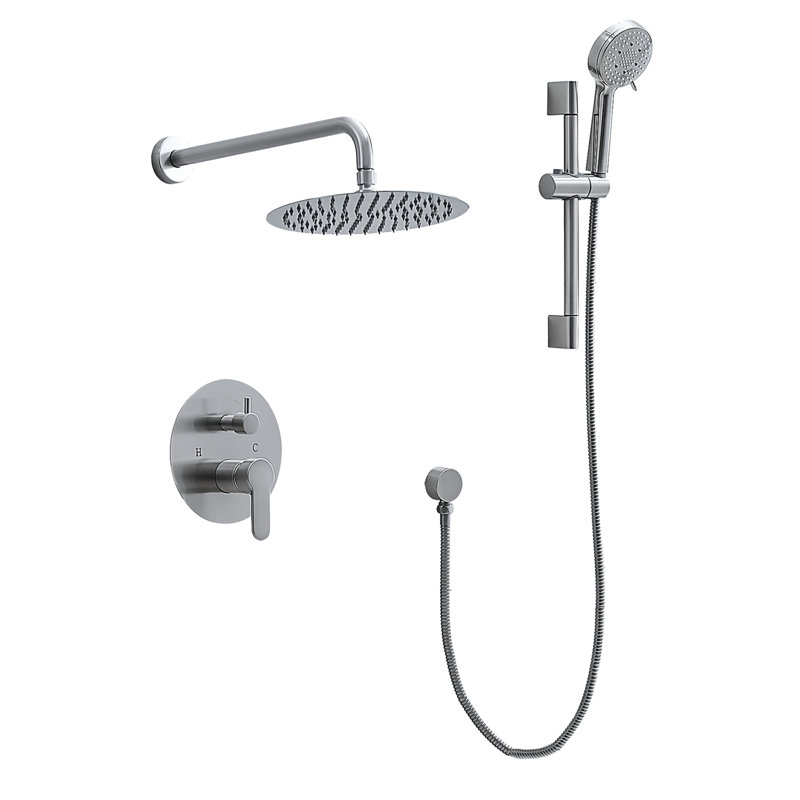 Shower System, Brushed Nickel
