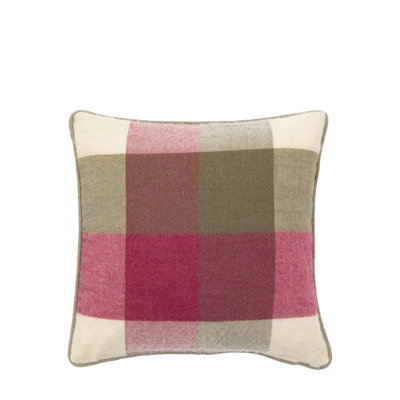 Red Square Throw Cushion