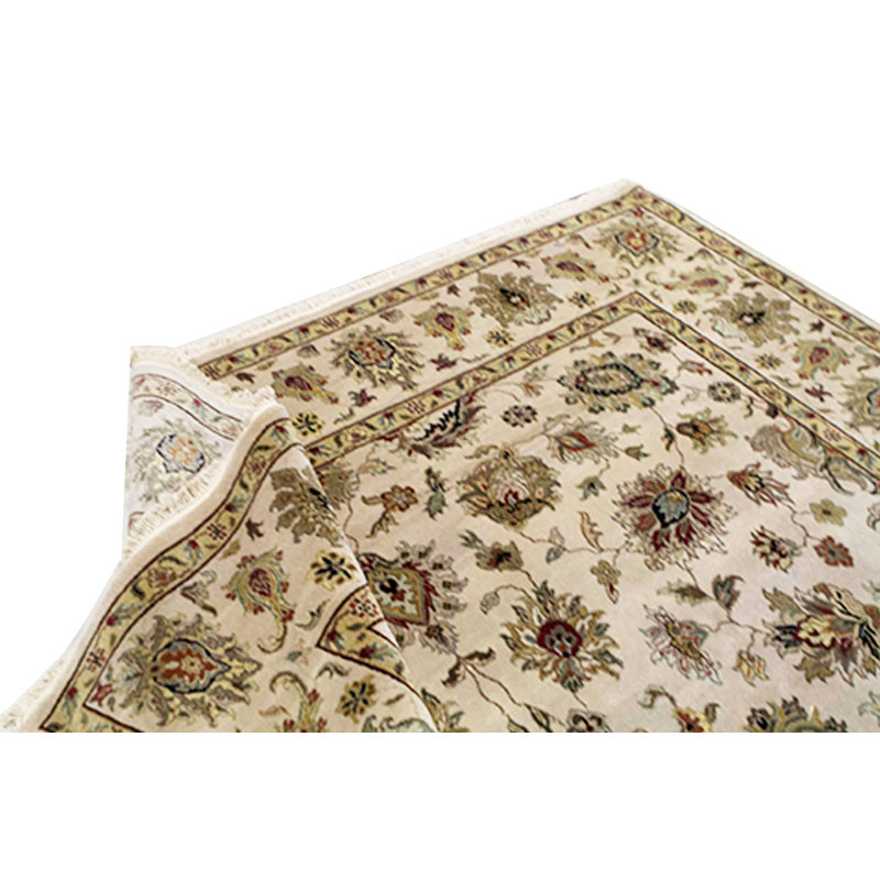 Chelsea Wool Oriental Area Rug in Beige