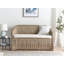 Chilson 150 cm W Curved Patio Sofa with Cushions-201337096