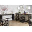 Ensemble de console roulante longue de 3 po et 3 tabourets Rabeeah-1424795859