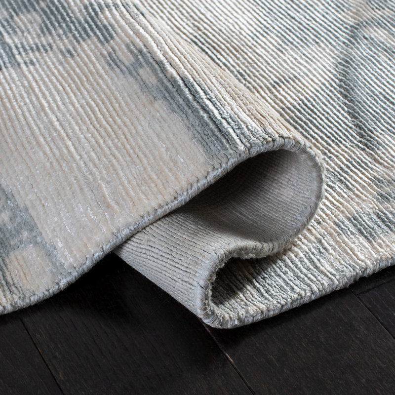 Tapis tibétain en coton et viscose Radel, Rectangle 9 pi x 12 pi