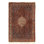Iklakh Oriental Area Rug in Navy Blue