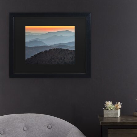 " Great Smoky Sunset " by Pierre Leclerc on Canvas