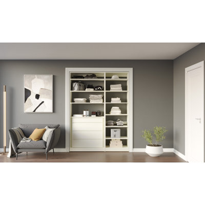 Closet System Reach-In Sets 36/24 Inches