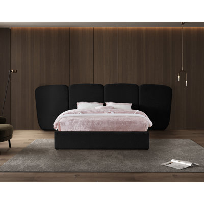 Lit plateforme tapissier Jandre