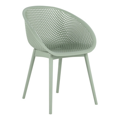 Chaises longues toutes saisons Pale en plastique PP, légères pour l'extérieur et les bureaux à domicile, assemblage à 90, support ergonomique, siège en filet respirant, anti-rayures, tissage, minimaliste approprié