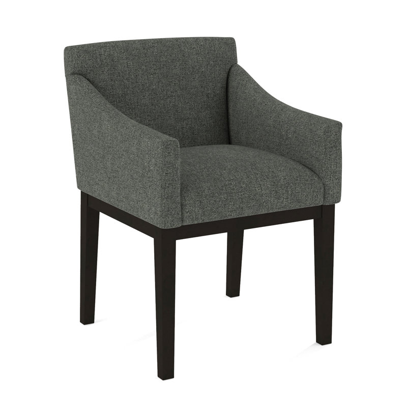 Upholstered Arm Chair, 61555-75, Espresso