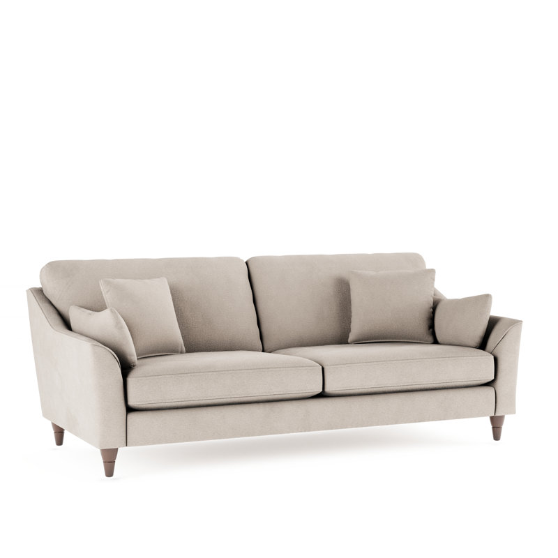 Springview Flared Arm Sofa, 3, Grey