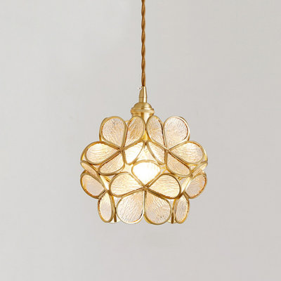Hamiel - Light Brushed Brass Novelty Pendant