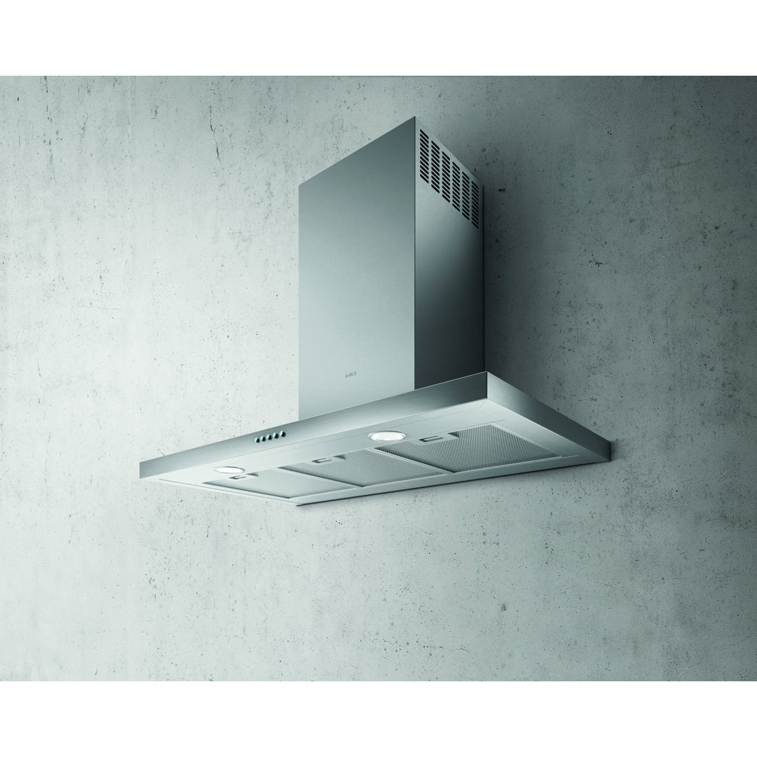 Elica 24" Stainless Steel 400 CFM Ducted (Vented) Wall Range Hood with Mesh Filter Elica