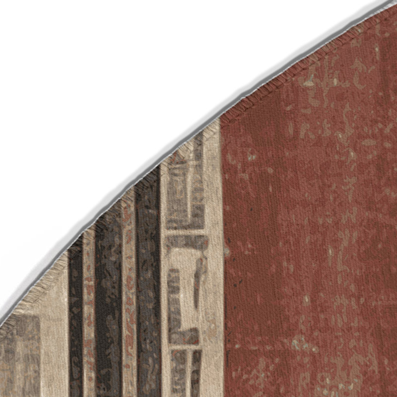 Tapis intérieur et extérieur Orphean Lyric, Rond 5 pi