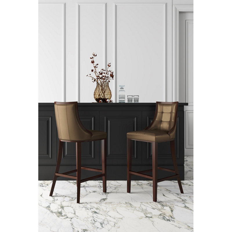 Tabouret de bar en bronze