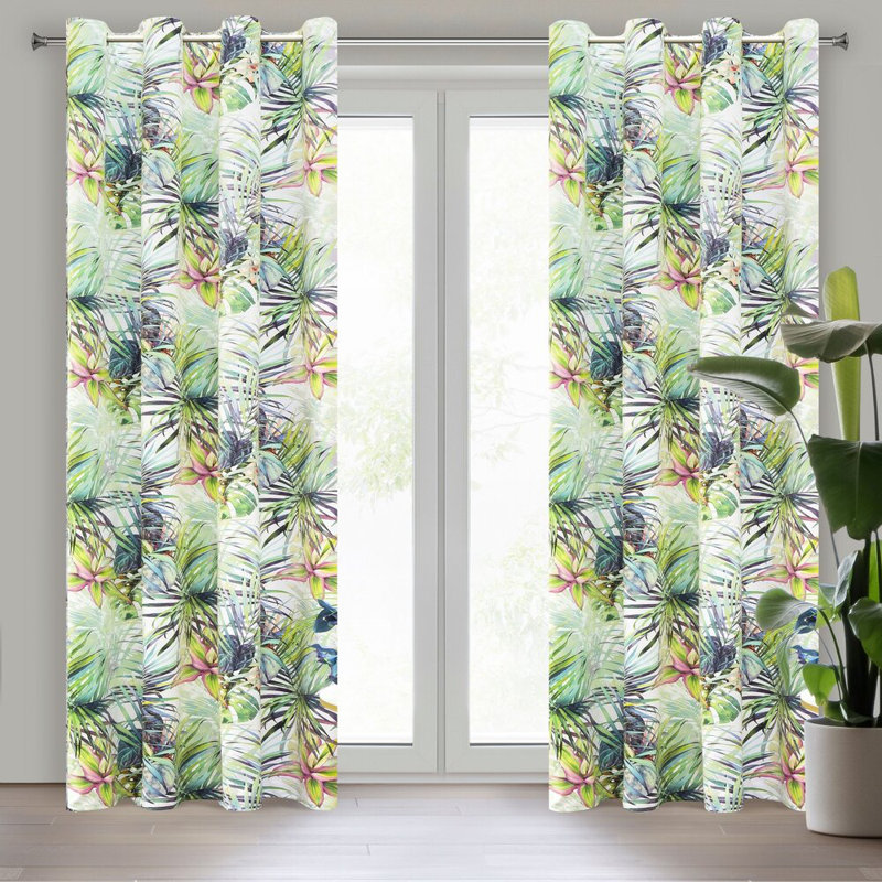 Ealy Blackout Curtain Single Panel