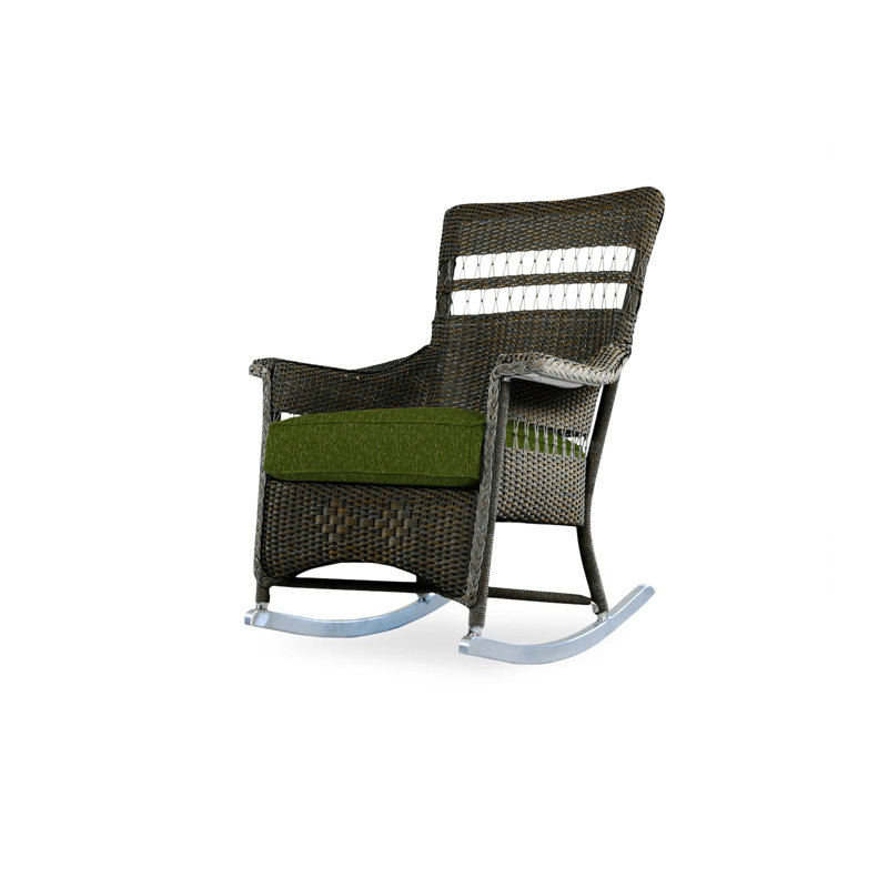 Nantucket Outdoor Rocker Chair, Sandberg Dove, Mink
