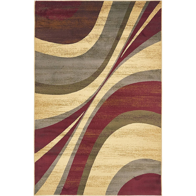 Tapis beige Ivetta, Rectangle de 5 pi x 8 pi