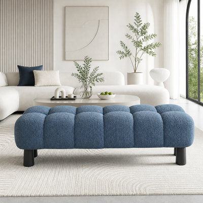 Banc avec repose-pieds 62,6 po