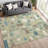 Machine Washable Indoor/Outdoor Juliet ACN2393 Mid-Century Modern Rug-1016303501