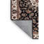 Tapis brun lavable à la machine-1273140869