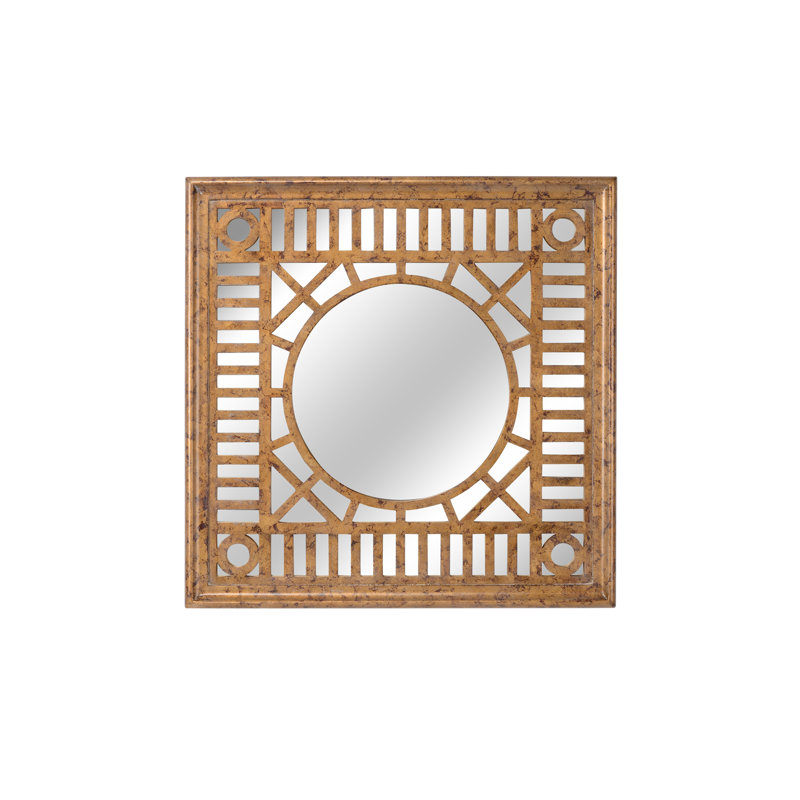 Flat Engineered Wood Wall Mirror