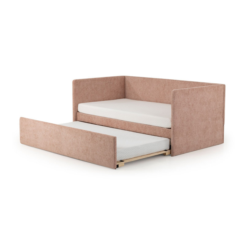 Lit de jour simple avec couchette Delaney, Pivoine