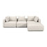Canapé modulaire en tissu texturé épais 4 pièces Tov Furniture