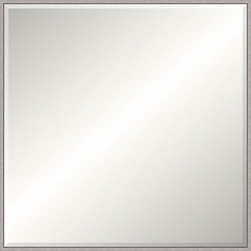 Floater 4 Solid Wood Mirror, Square, 37.5" x 37.5"