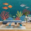Décoration murale poisson sous-marin Coral Reef-686963766-686963767