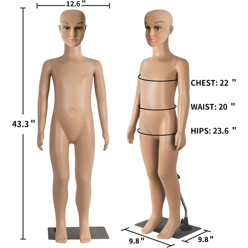 Meetinghome Child Mannequin Full Body 43.3" Height 02