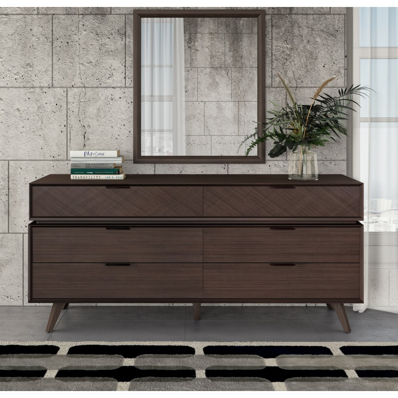 Alasdair 65 " W 6 - Drawer Dresser