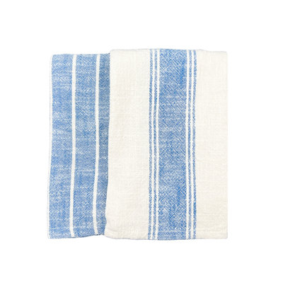 Striped Cotton Tea Towel