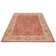 Tapis rouge en laine nouvel âge unique 7 pi 10 po x 10 pi 2 po Abhigna