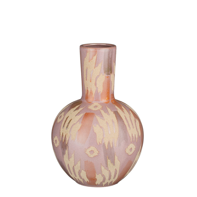 Armetta Table Vase 1, 27cm H x 42cm W x 42cm D, Lila