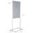 Floor Standing Double-Sided Pedestal Poster Holder