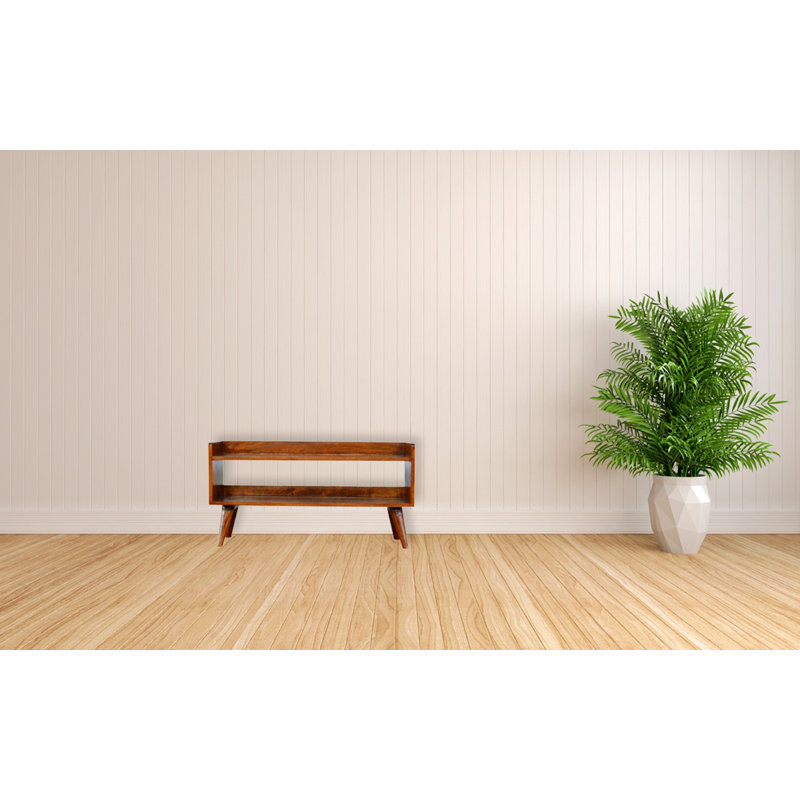 Banc de rangement avec sièges spacieux, construction solide, facile à assembler