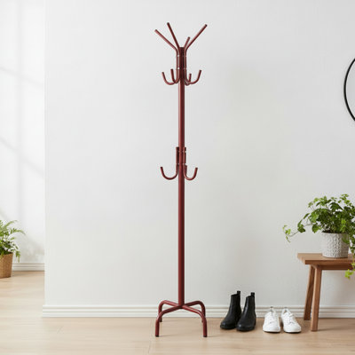 Marlee Metal Coat Rack Clay