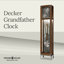 Decker Floor Clock