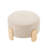 24.8'' W Round Upholstered Ottoman