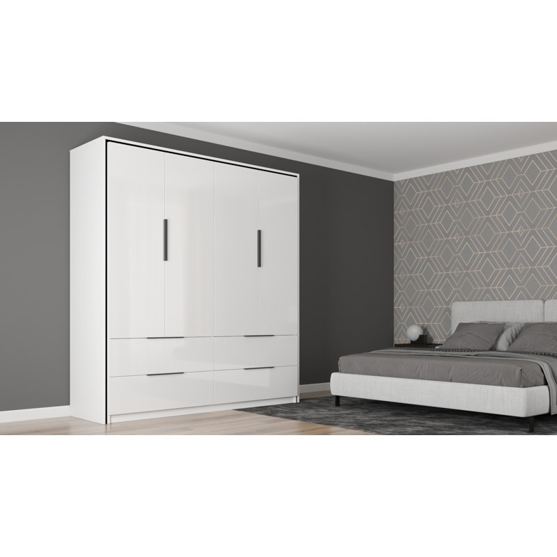 Armoire Prattsburgh, Blanc