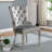 Gurbir 0'' H Tufted Fabric Upholstered Dining Chair-480550544