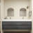 Victoria 84''Bathroom Vanity Base-94524419