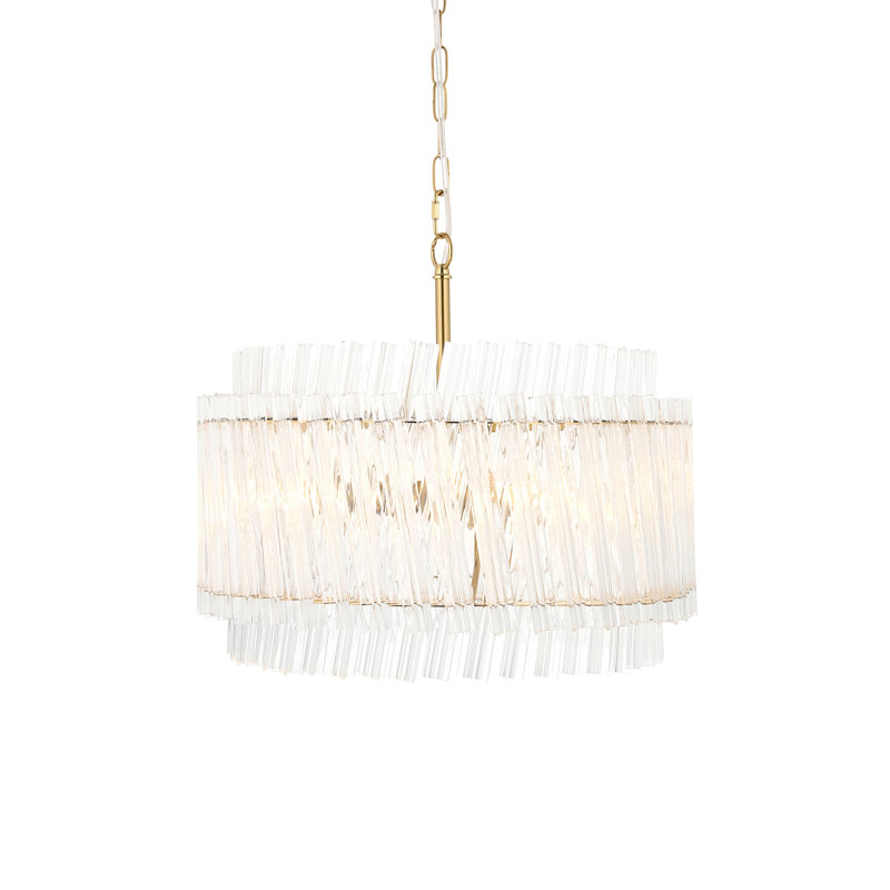 Chandelier, 32.5cm H x 37.5cm W x 37.5cm D, 3 Lights