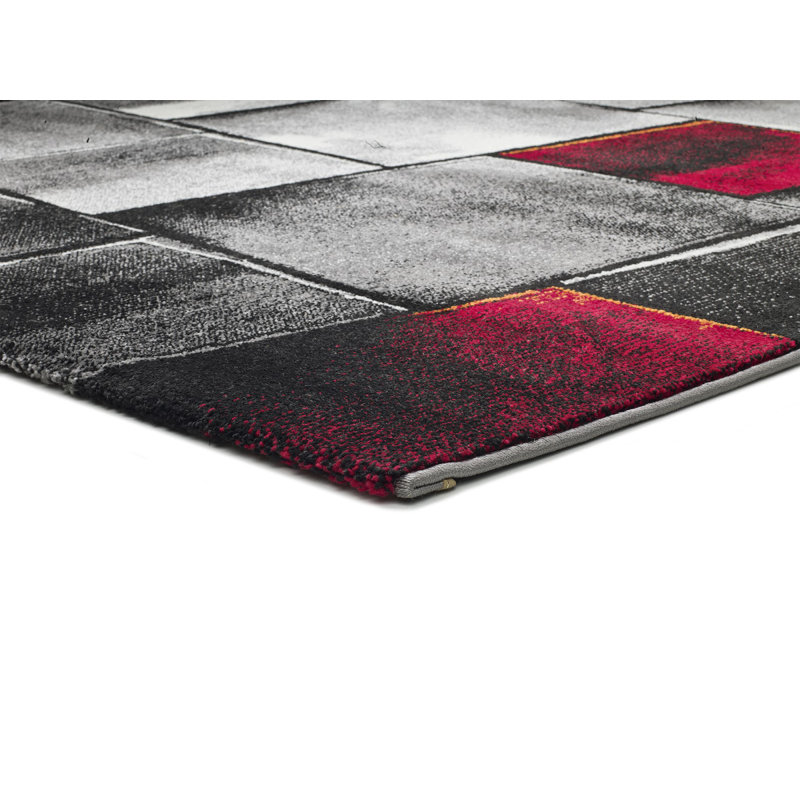 Grullon Geometric Area Rug, Rectangle 140 x 200cm