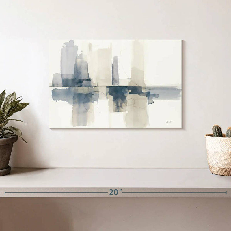Avery Improvisation Navy, 8" H x 12" W