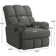 Sheletta 33.5'' Wide Modern and Overstuffed Soft Rocker Manual Recliner