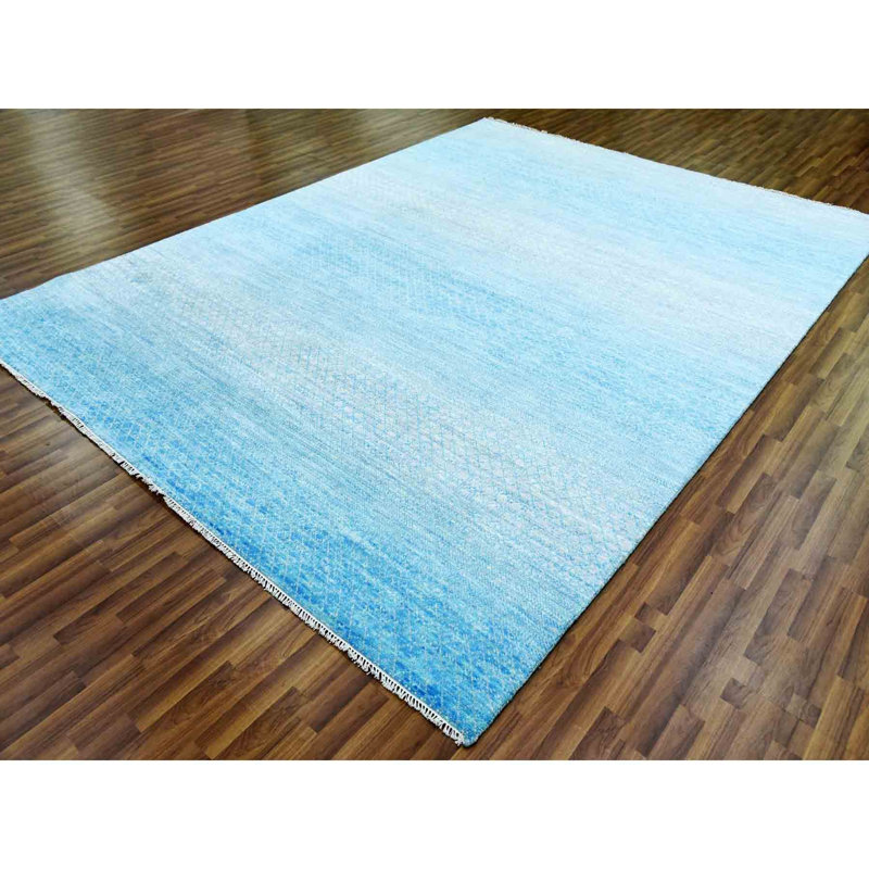 Sosanna One-of-a-Kind 9' X 12' New Age Area Rug in Blue