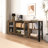 TV Stand with Metal legs and Open shelves-1810437566