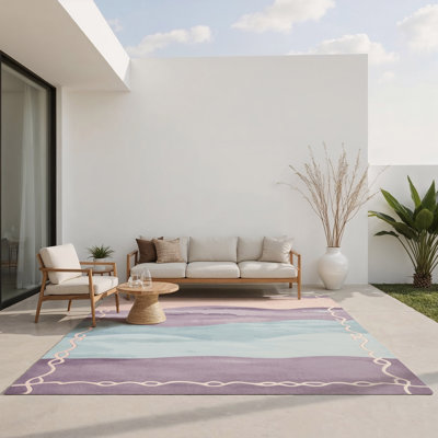 Tapis intérieur et extérieur Sapphire Veil