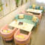 Banc rembourré en similicuir Modern Simple Cafe-100462032