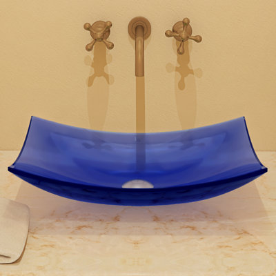 DECOLAV Incandescence 16.5'' Plastic Rectangular Bathroom Sink